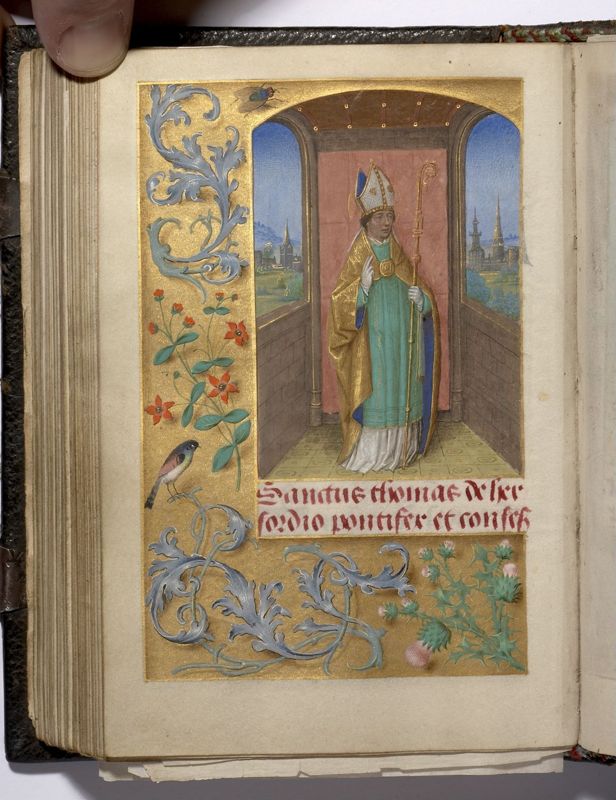 Livre d'Heures de John Donne (Heures Donne), usage de Sarum