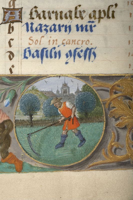 Livre d'Heures de John Donne (Heures Donne), usage de Sarum