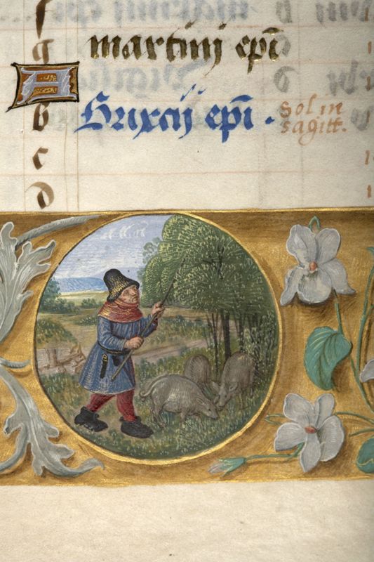 Livre d'Heures de John Donne (Heures Donne), usage de Sarum