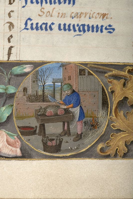 Livre d'Heures de John Donne (Heures Donne), usage de Sarum