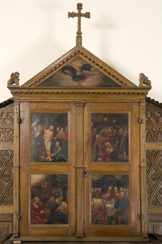 Armoire à reliques avec Scènes de la Passion du Christ