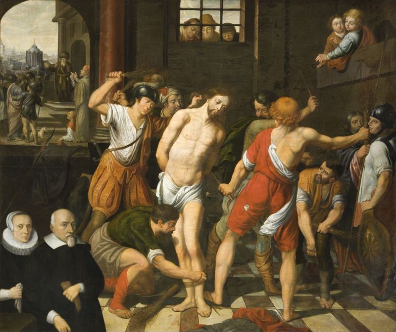Flagellation du Christ et Jésus devant Pilate