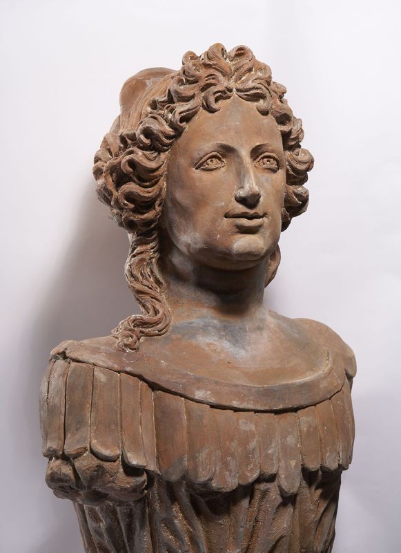 Buste féminin janiforme