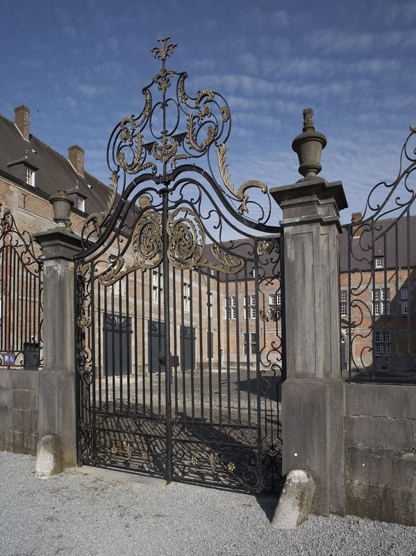 grille[élément d'architecture] / Château de Freyr