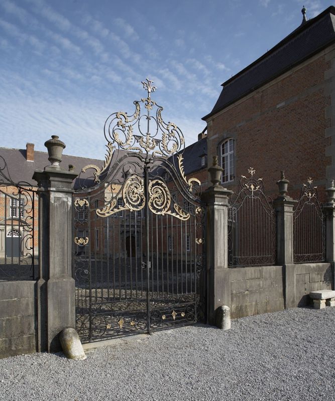 grille[élément d'architecture] / Château de Freyr