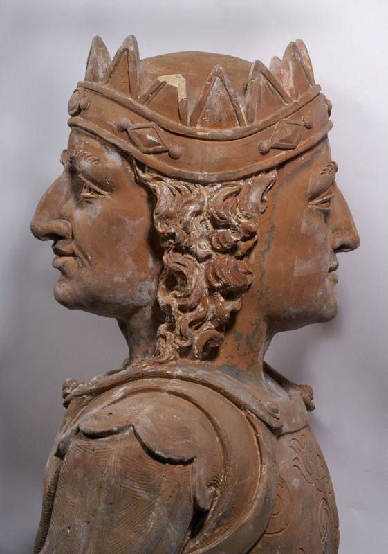 Buste masculin janiforme