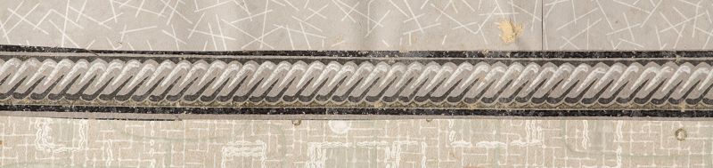 papier peint[fragment] / Ancien Presbytère