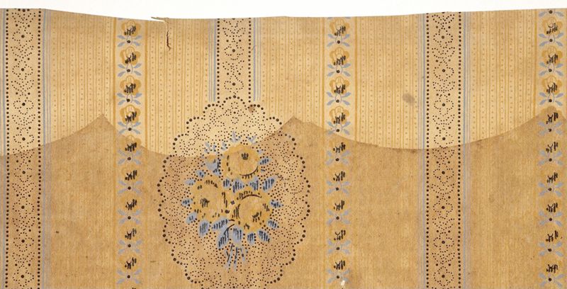 papier peint[fragment] / Ancien Presbytère