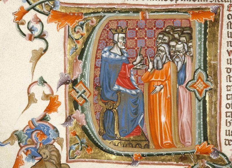 Bijbel van Anjou - Folio 157v en 158r