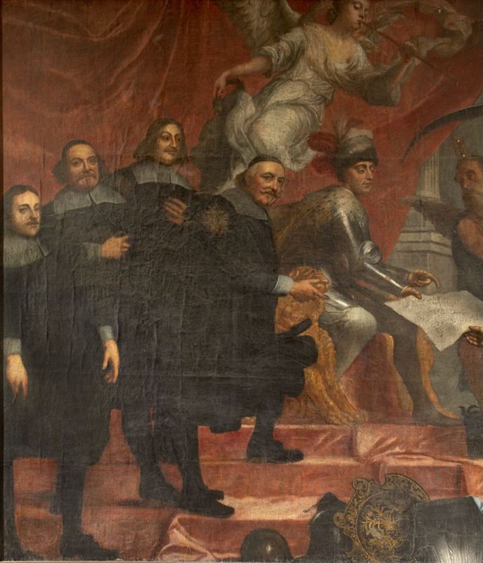 De Antwerpse gildedekens na het oproer van september 1659 ten overstaan van hertog Jan II van Brabant