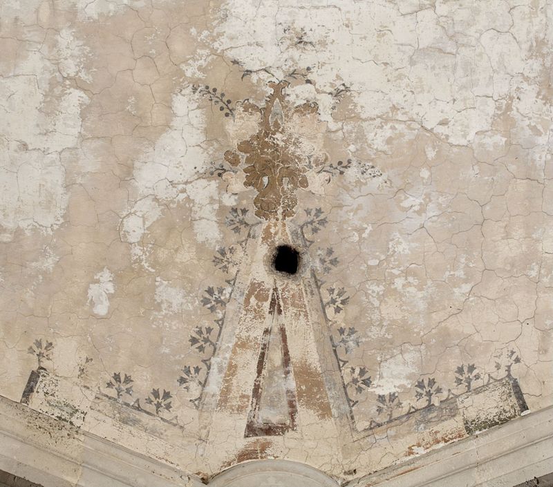 Decoratieve gewelfschildering