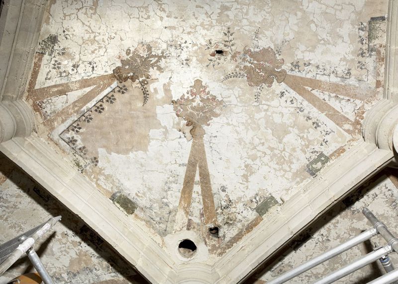 Decoratieve gewelfschildering