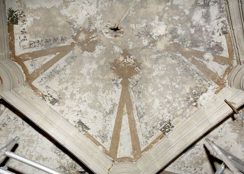 Decoratieve gewelfschildering