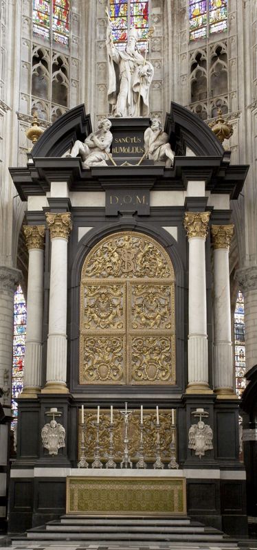 autel majeur / Sint-Romboutskathedraal[Mechelen]