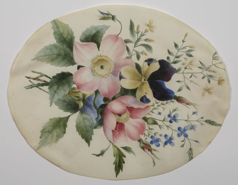 Fleurs (pensées églantines et autres fleurettes)