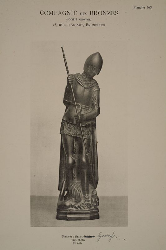 Statuette : Saint-Georges