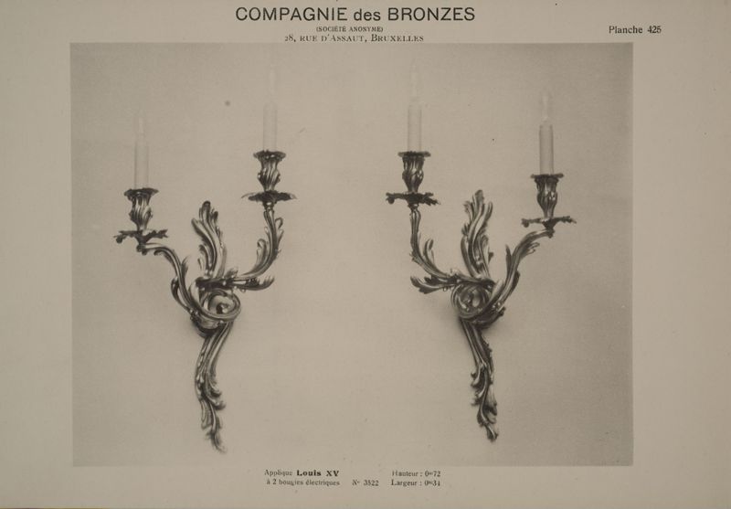 Applique Louis XV (série de 2)