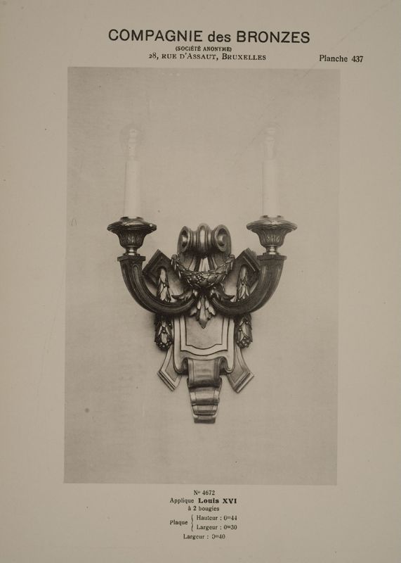Applique Louis XVI