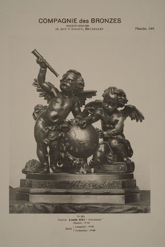 Pendule Louis XVI "Astronomie"