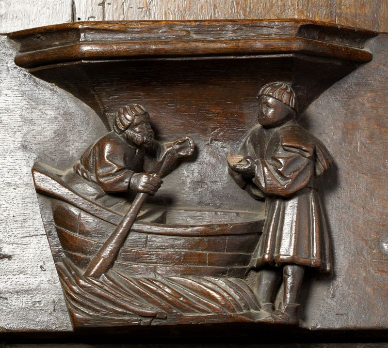 stalles / Kathedraal Sint-Salvator