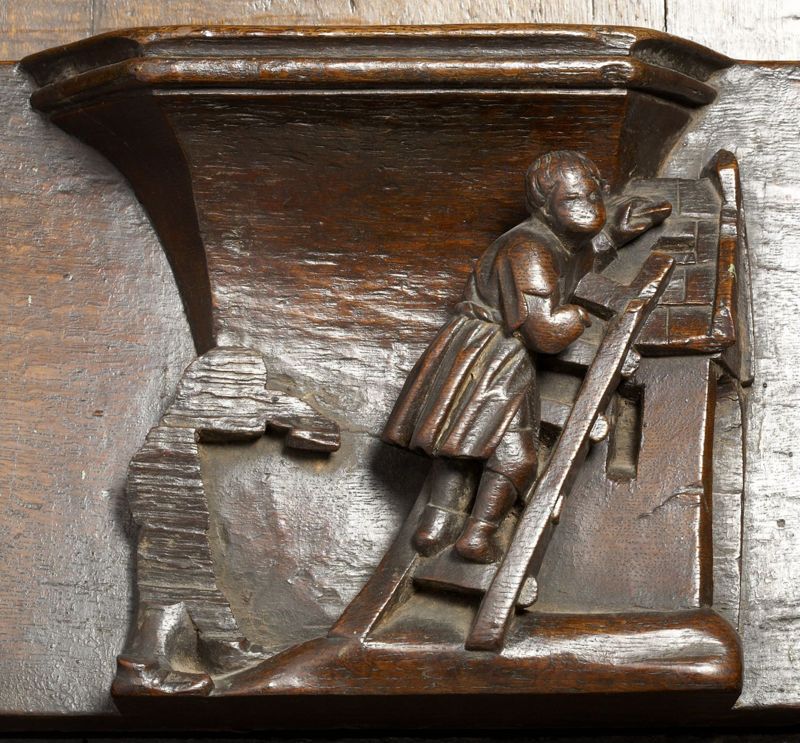 stalles / Kathedraal Sint-Salvator