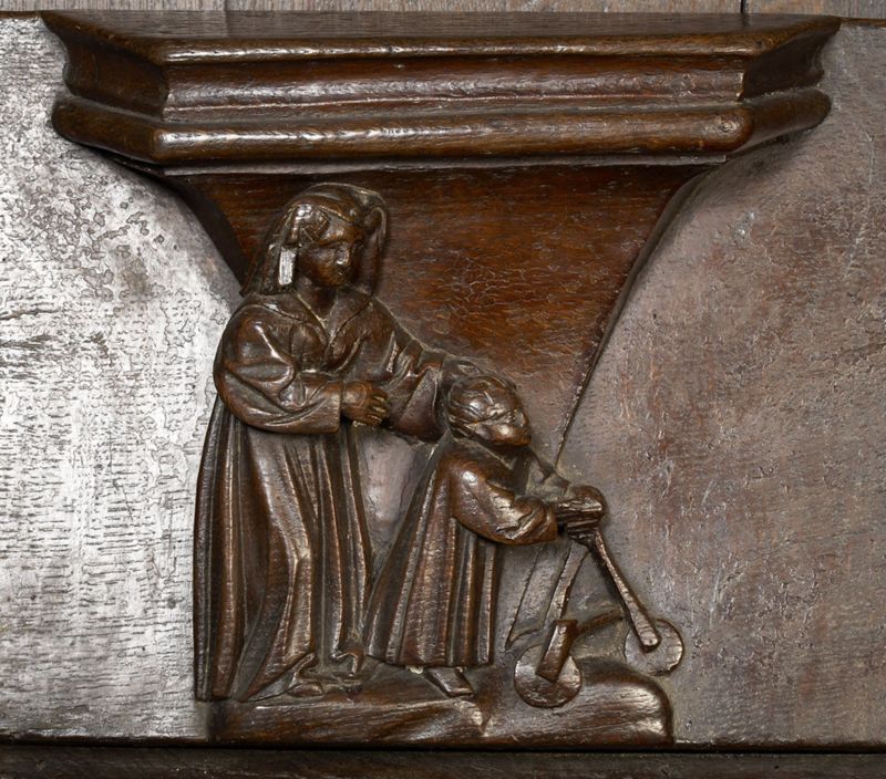 stalles / Kathedraal Sint-Salvator