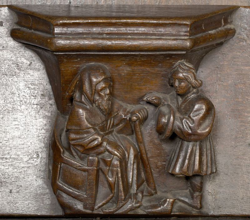 stalles / Kathedraal Sint-Salvator
