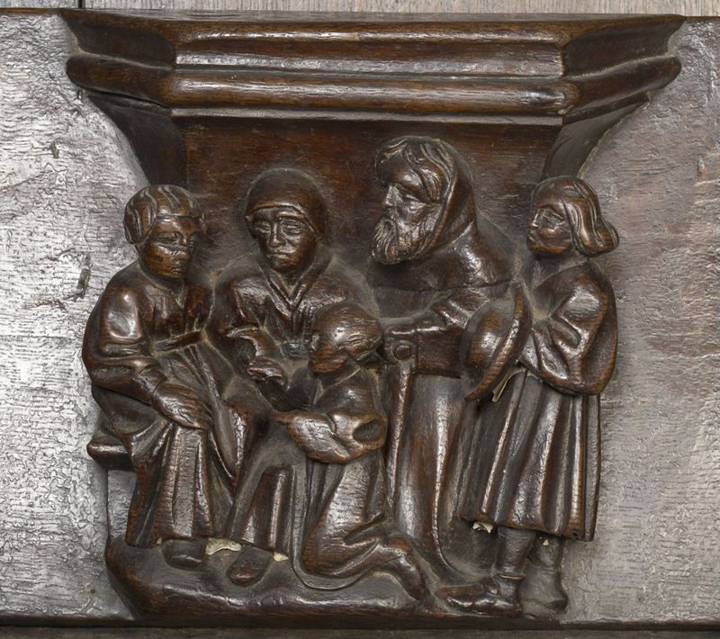 stalles / Kathedraal Sint-Salvator