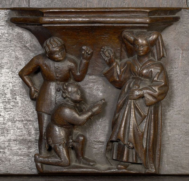 stalles / Kathedraal Sint-Salvator
