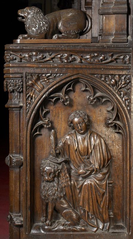 stalles / Kathedraal Sint-Salvator