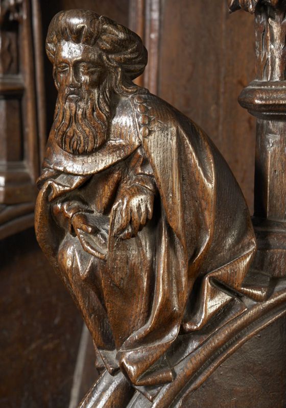 stalles / Kathedraal Sint-Salvator