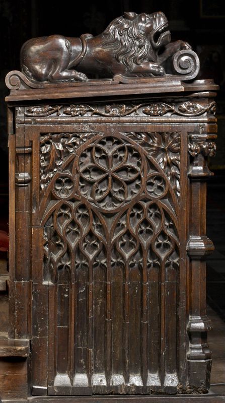 stalles / Kathedraal Sint-Salvator
