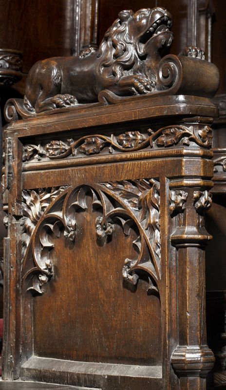 stalles / Kathedraal Sint-Salvator