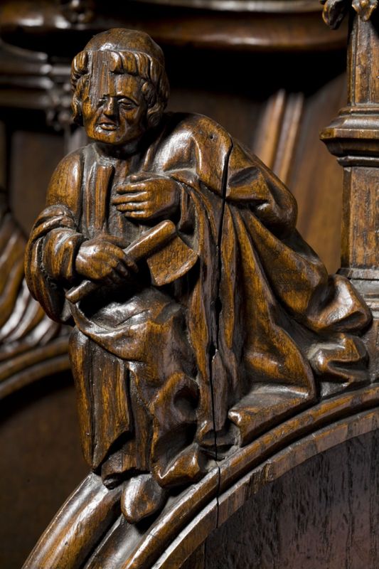 stalles / Kathedraal Sint-Salvator