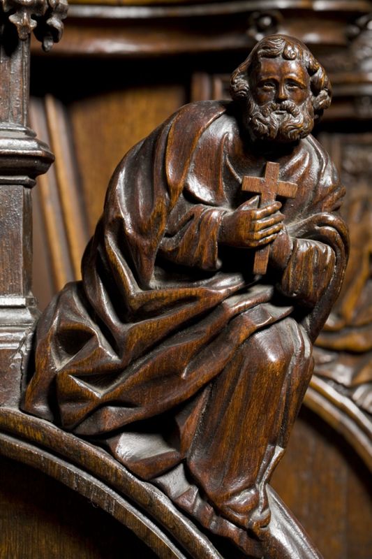 stalles / Kathedraal Sint-Salvator