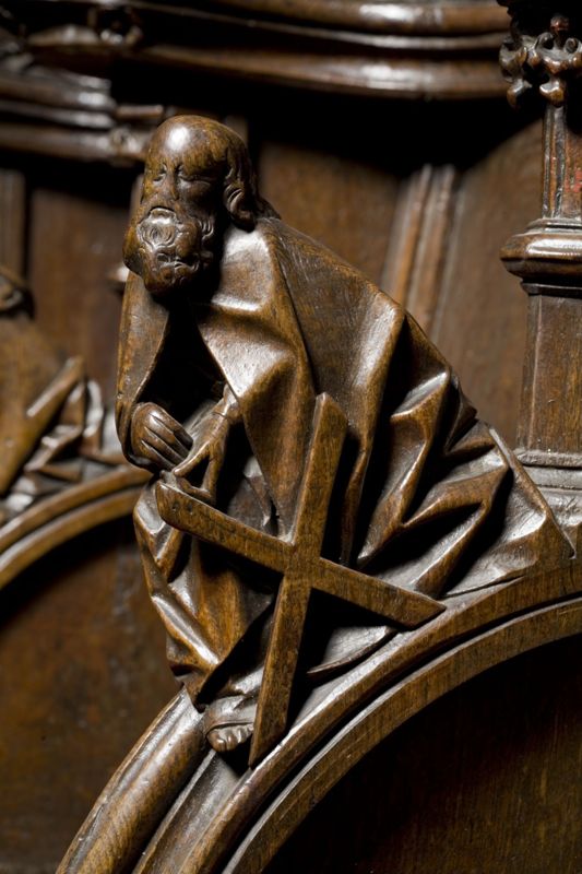 stalles / Kathedraal Sint-Salvator