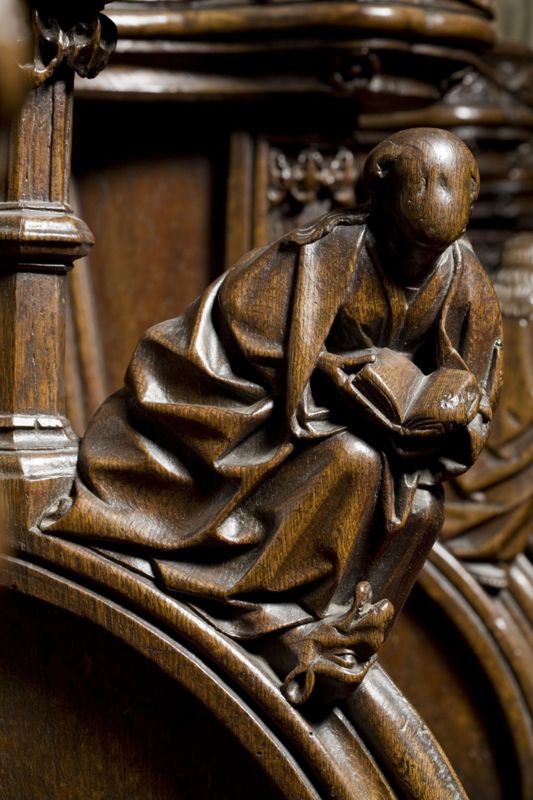 stalles / Kathedraal Sint-Salvator