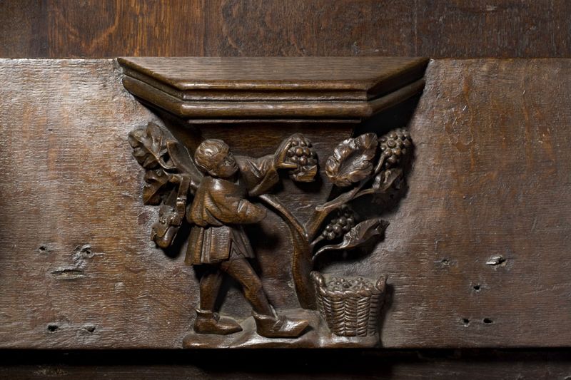 stalles / Kathedraal Sint-Salvator