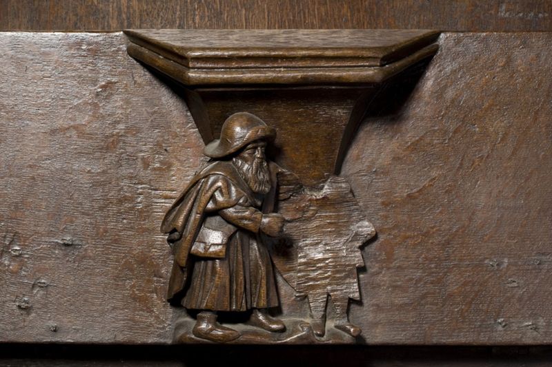 stalles / Kathedraal Sint-Salvator