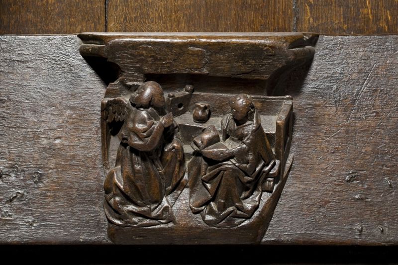 stalles / Kathedraal Sint-Salvator