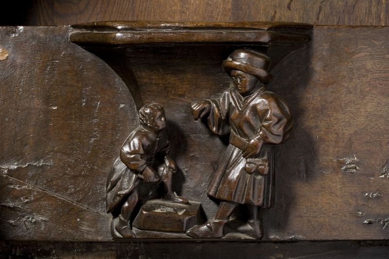 stalles / Kathedraal Sint-Salvator