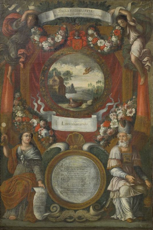 Allégorie sur le thème de l'Eucharistie