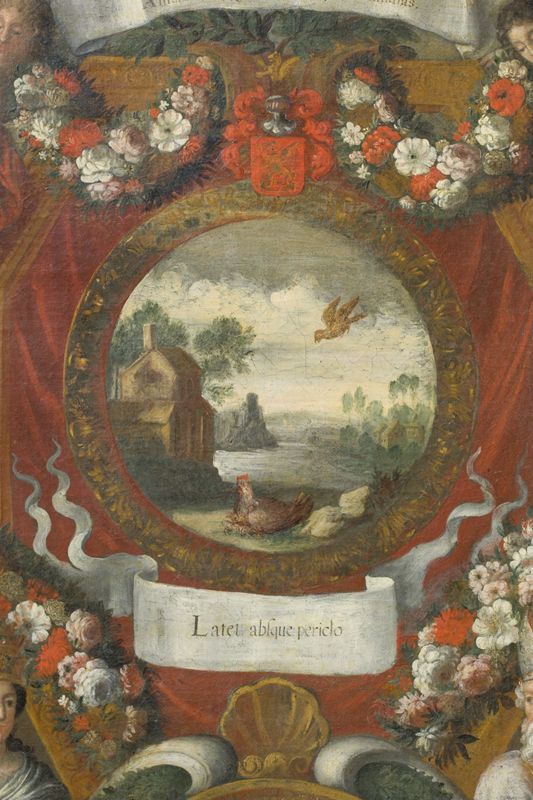 Allégorie sur le thème de l'Eucharistie