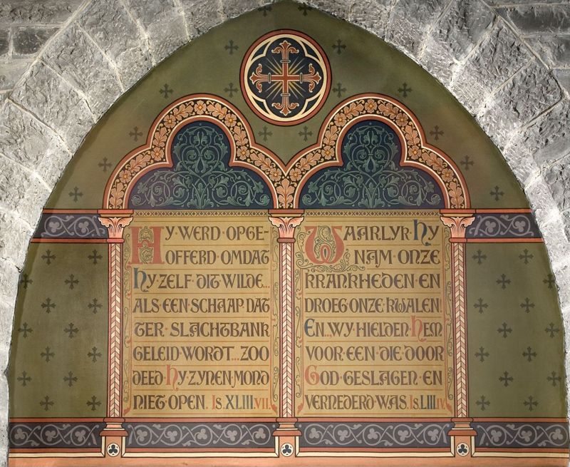 chemin de croix / Kerk Onze-Lieve-Vrouw[Mariakerke(Gent)]
