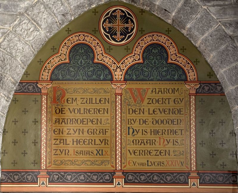 chemin de croix / Kerk Onze-Lieve-Vrouw[Mariakerke(Gent)]