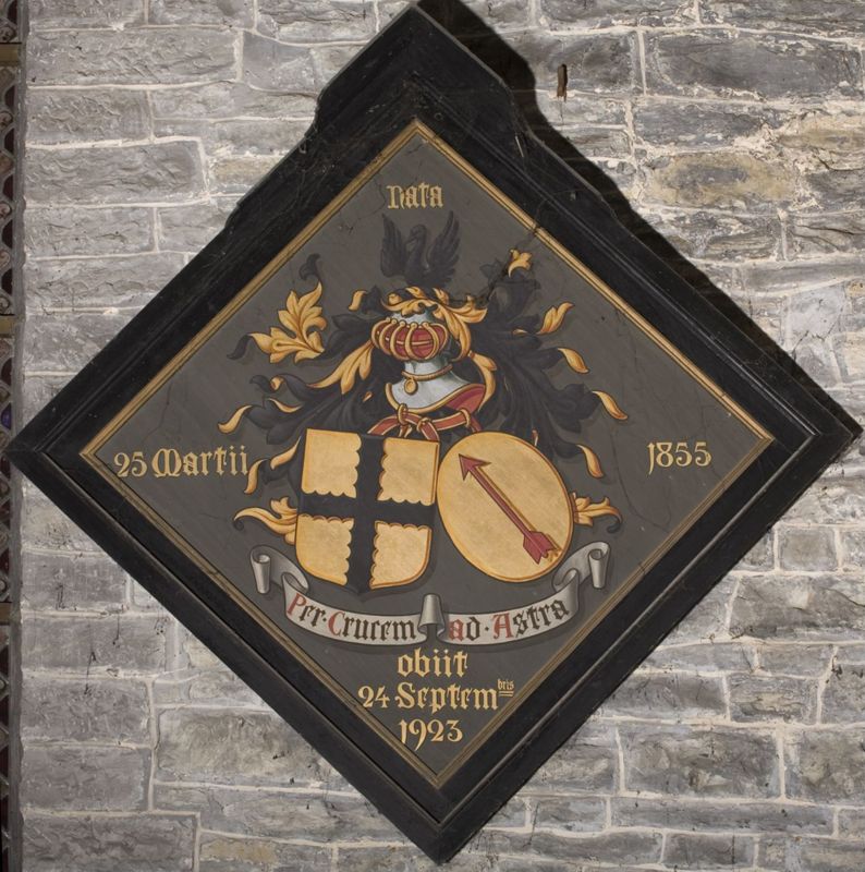 panneau d'armes / Kerk O.L.Vrouw[Mariakerke(Gent)]