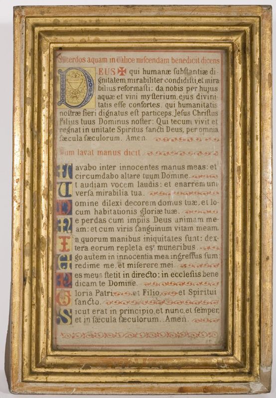 canon d'autel / Kathedraal Sint-Salvator