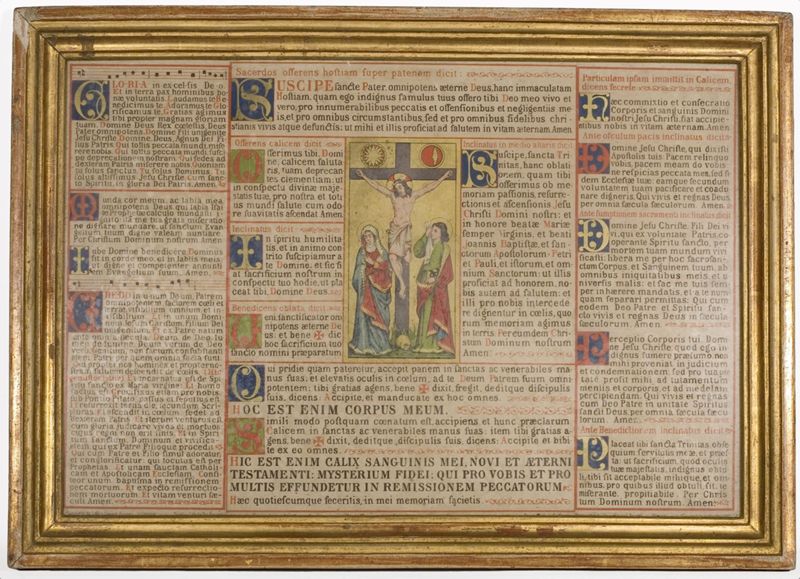 canon d'autel / Kathedraal Sint-Salvator
