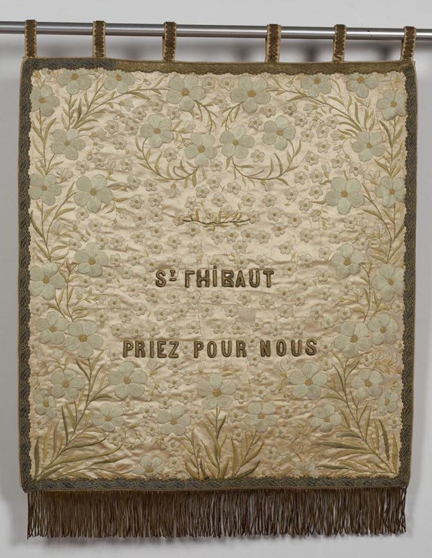 Bannière dédiée à saint Thibaut de Provins