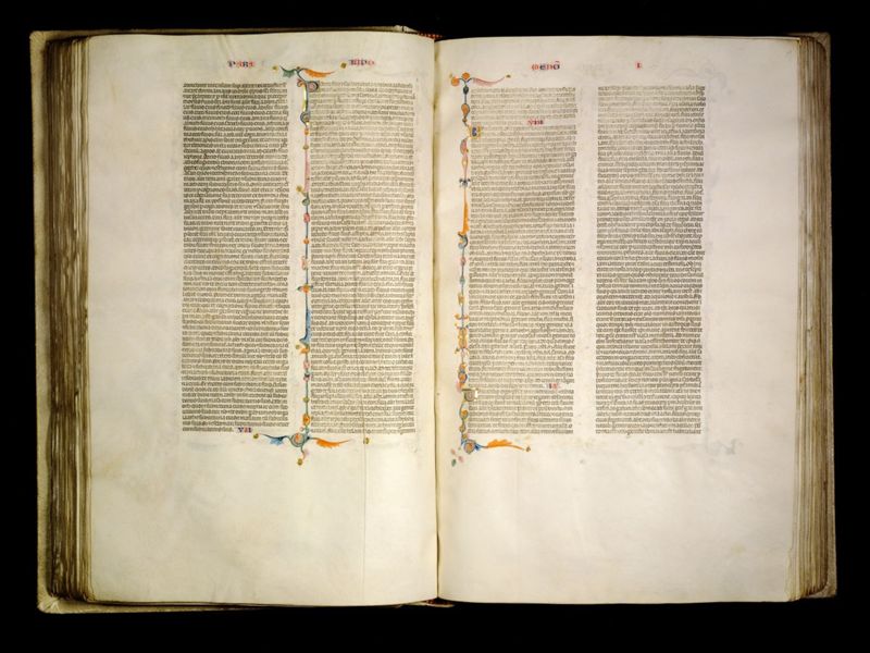 Bijbel van Anjou - Folio 96v en 97r